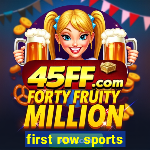 first row sports